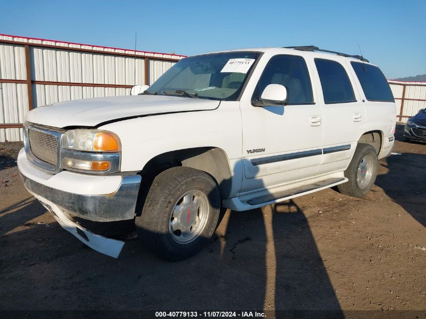 2001 GMC Yukon Sle/Slt VIN: 1GKEK13T41J175931 Lot: 40779133