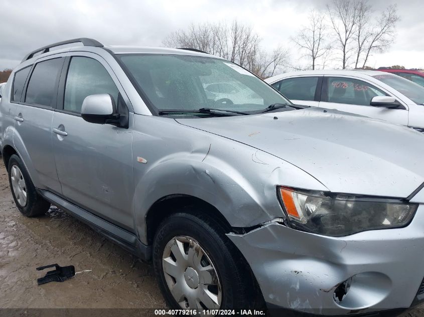 2011 Mitsubishi Outlander Es VIN: JA4AS2AW4BU007052 Lot: 40779216