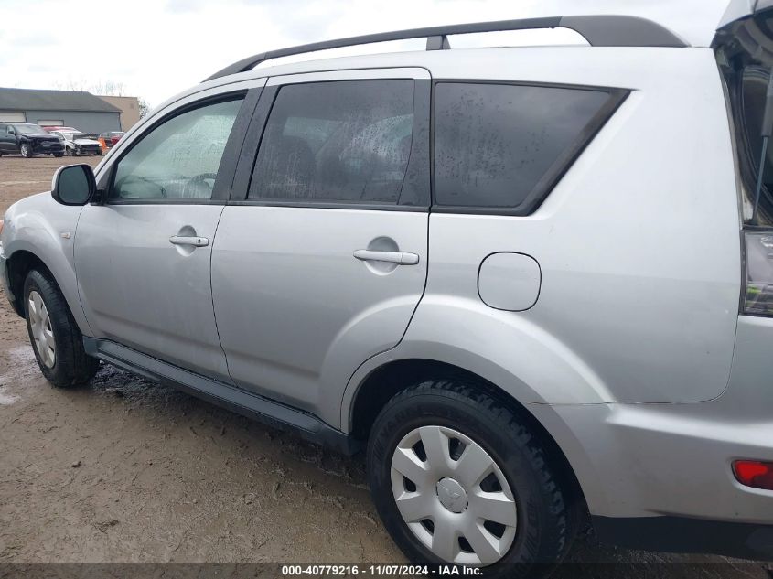 2011 Mitsubishi Outlander Es VIN: JA4AS2AW4BU007052 Lot: 40779216