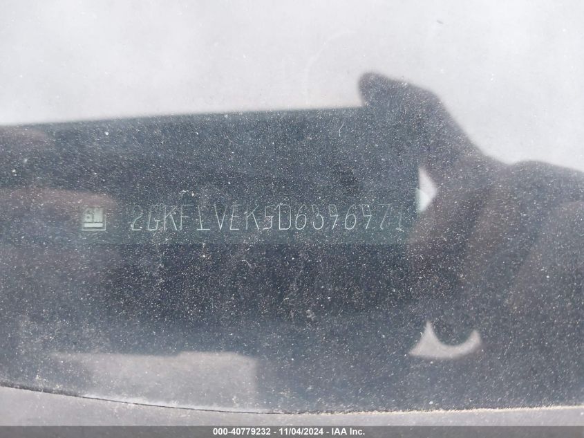 2013 GMC Terrain Slt-1 VIN: 2GKFLVEK5D6396971 Lot: 40779232