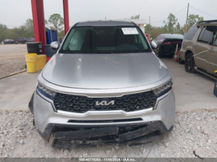 2022 Kia Sorento Lx VIN: 5XYRG4LC4NG151814 Lot: 40779263