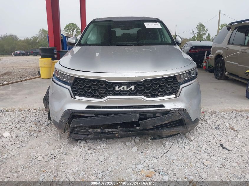 2022 Kia Sorento Lx VIN: 5XYRG4LC4NG151814 Lot: 40779263