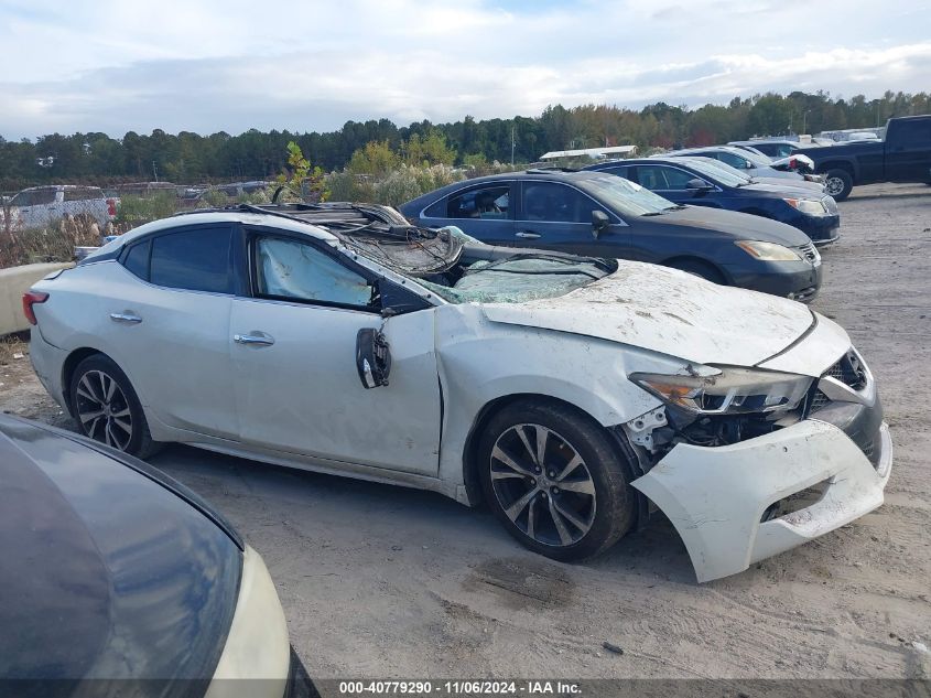 2017 Nissan Maxima 3.5 Platinum VIN: 1N4AA6AP9HC430867 Lot: 40779290