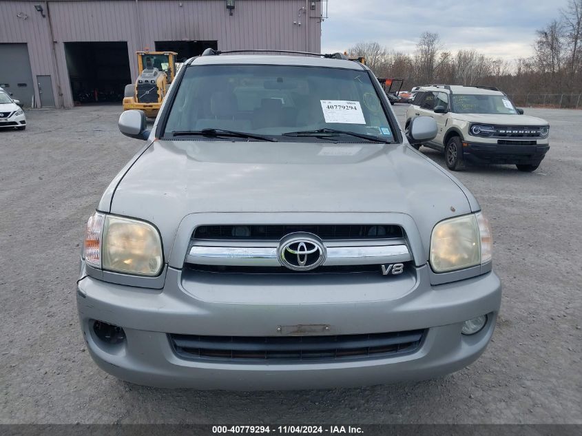 2006 Toyota Sequoia Sr5 V8 VIN: 5TDBT44A96S267749 Lot: 40779294