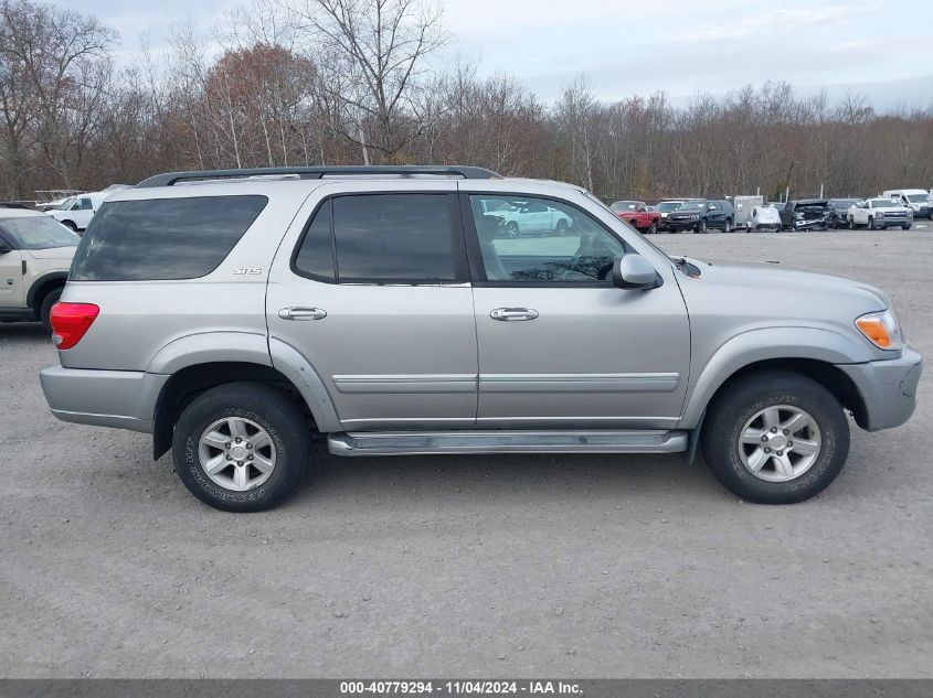 2006 Toyota Sequoia Sr5 V8 VIN: 5TDBT44A96S267749 Lot: 40779294