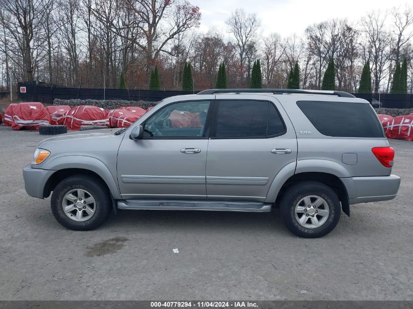 2006 Toyota Sequoia Sr5 V8 VIN: 5TDBT44A96S267749 Lot: 40779294