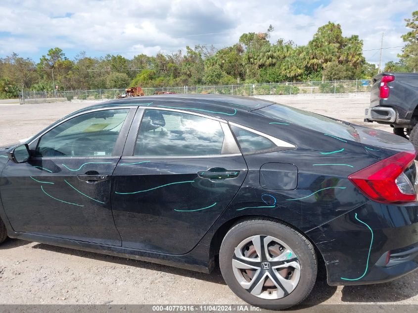 2018 Honda Civic Lx VIN: 2HGFC2F52JH561458 Lot: 40779316