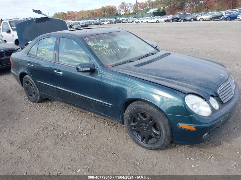 2003 Mercedes-Benz E 320 VIN: WDBUF65J33A327817 Lot: 40779345