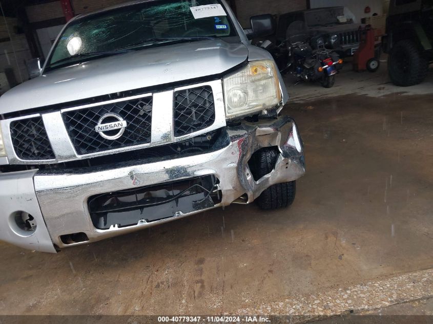 2007 Nissan Titan Se VIN: 1N6BA06A87N239974 Lot: 40779347