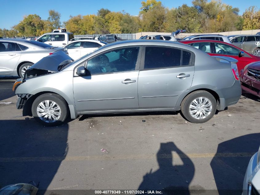 2012 Nissan Sentra 2.0 VIN: 3N1AB6AP6CL738392 Lot: 40779349