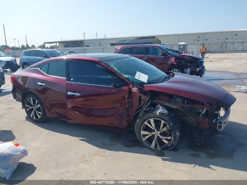 2017 Nissan Maxima 3.5 Sl VIN: 1N4AA6AP7HC377411 Lot: 40779350