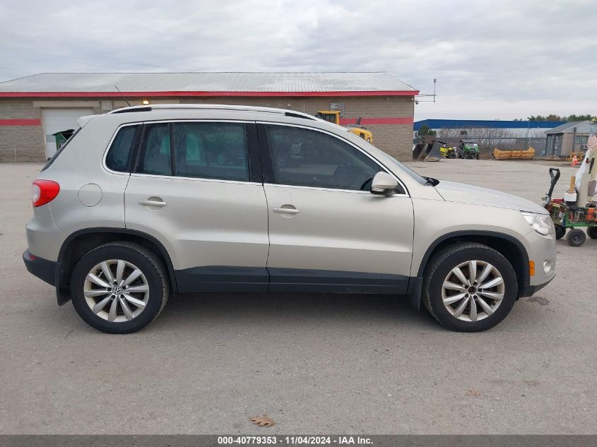 2011 Volkswagen Tiguan Se VIN: WVGBV7AX5BW552927 Lot: 40779353