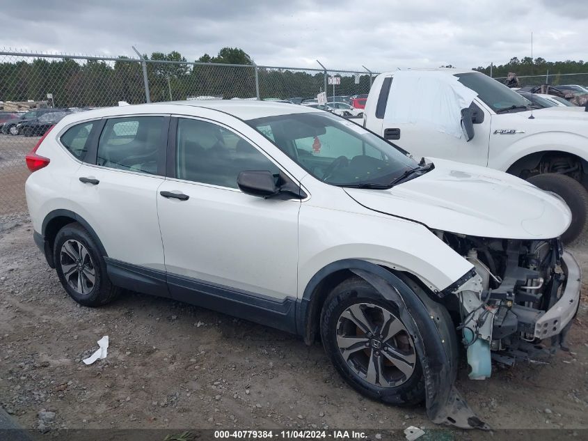 2018 Honda Cr-V Lx VIN: 2HKRW5H35JH408564 Lot: 40779384