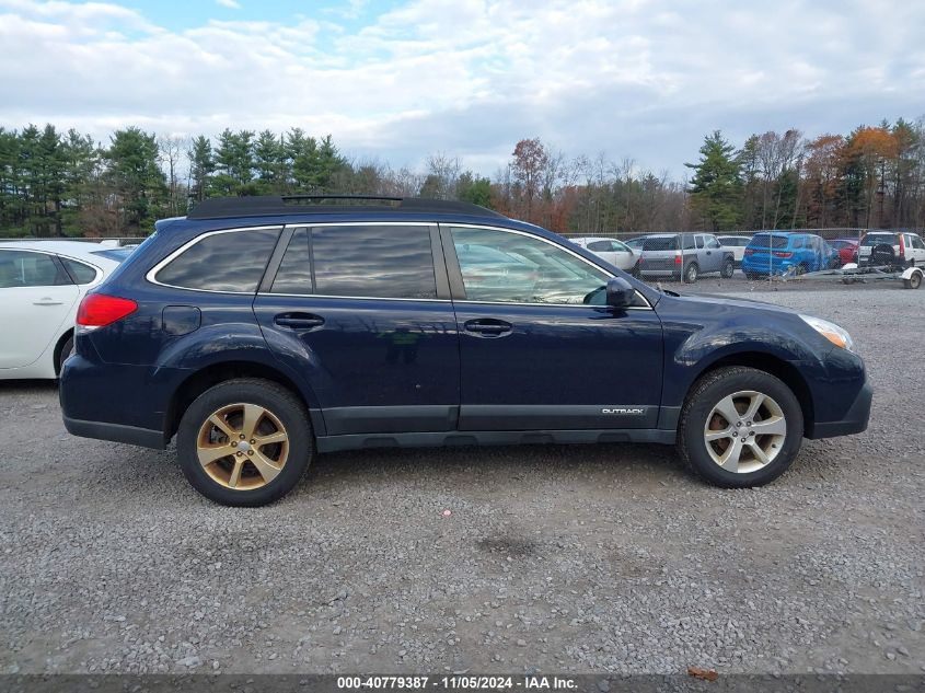 2013 Subaru Outback 2.5I Premium VIN: 4S4BRBCC8D3244477 Lot: 40779387