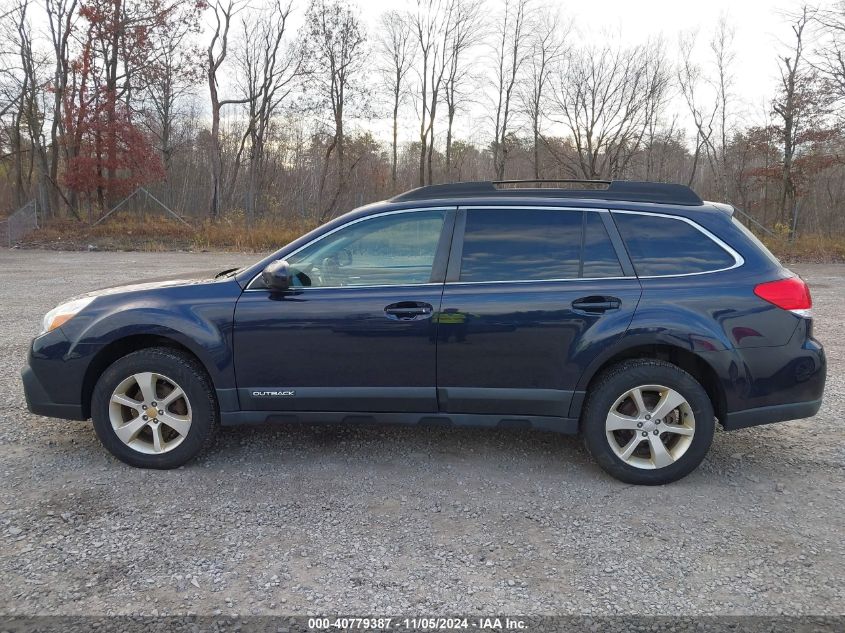 2013 Subaru Outback 2.5I Premium VIN: 4S4BRBCC8D3244477 Lot: 40779387