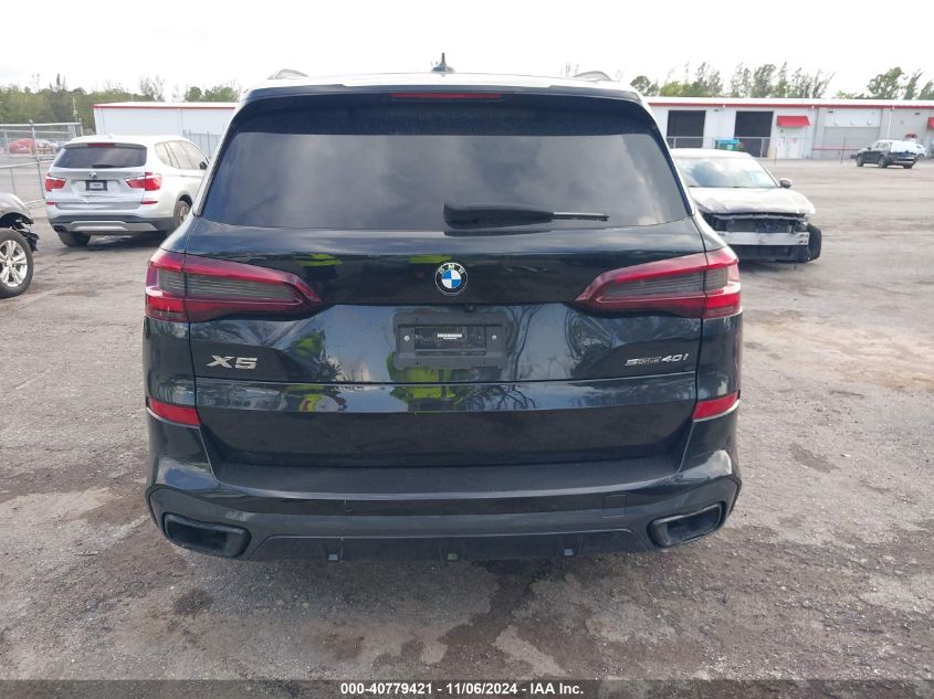 2022 BMW X5 Sdrive40I VIN: 5UXCR4C07N9L04045 Lot: 40779421