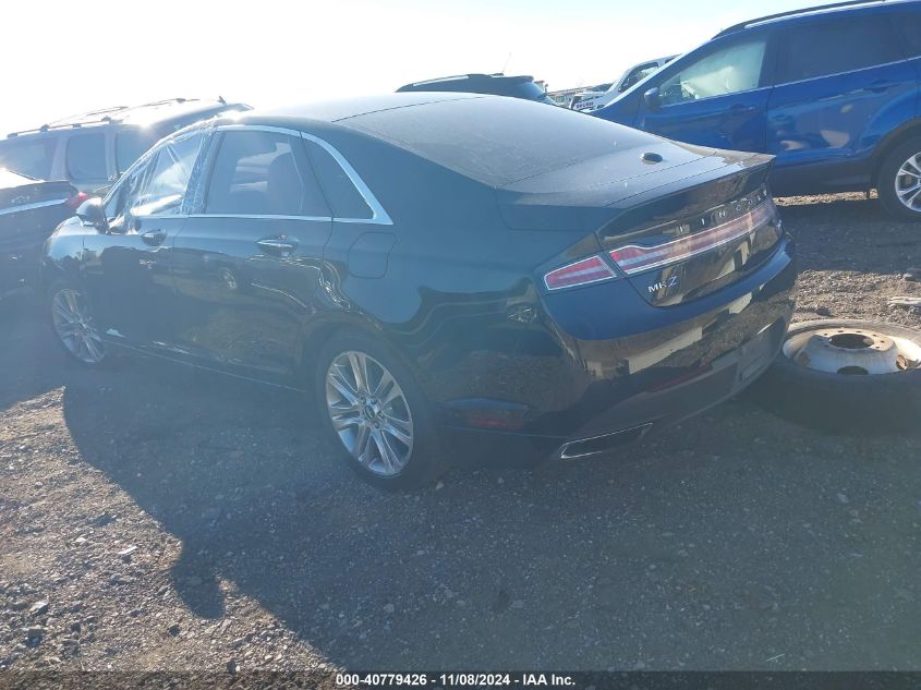 VIN 3LN6L2J9XFR623429 2015 Lincoln MKZ no.3