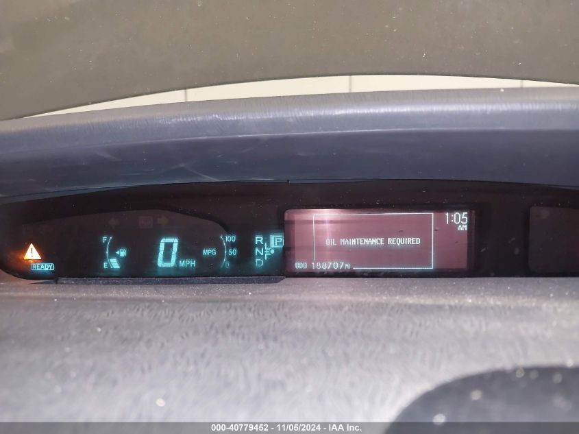 2010 Toyota Prius Ii VIN: JTDKN3DU7A0178756 Lot: 40779452