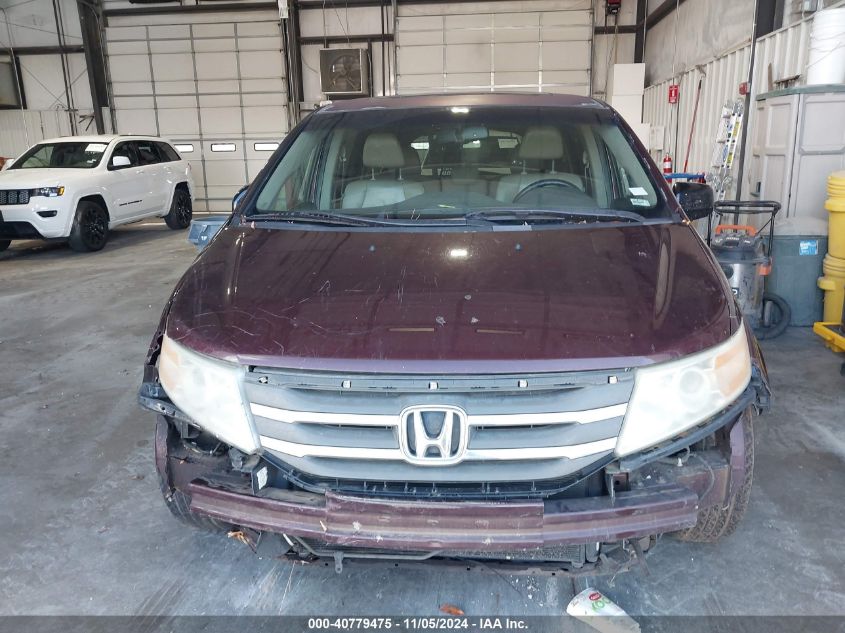 2011 Honda Odyssey Ex-L VIN: 5FNRL5H68BB016522 Lot: 40779475