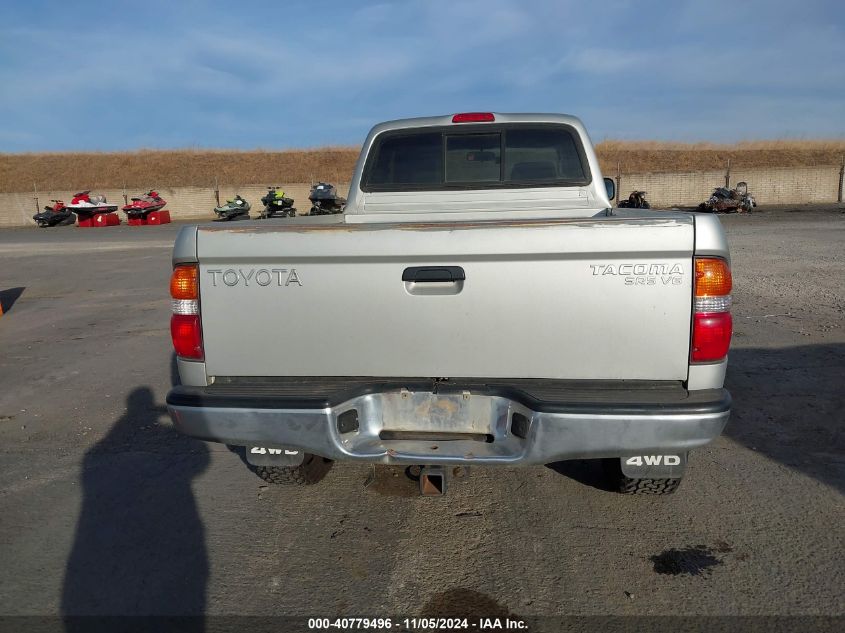 2002 Toyota Tacoma Base V6 VIN: 5TEWN72N42Z888106 Lot: 40779496