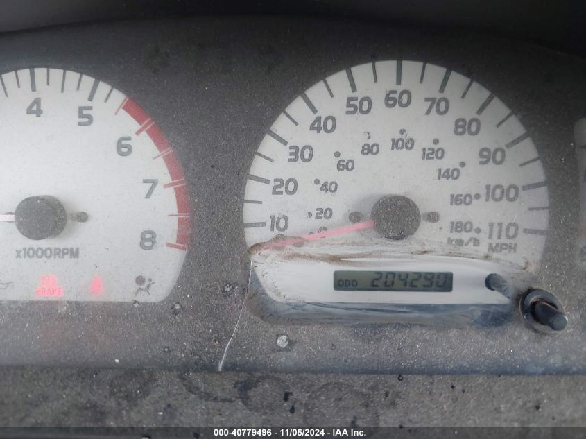 2002 Toyota Tacoma Base V6 VIN: 5TEWN72N42Z888106 Lot: 40779496