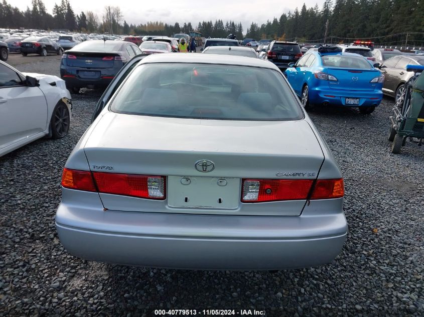 2001 Toyota Camry Le VIN: JT2BG22K010567897 Lot: 40779513