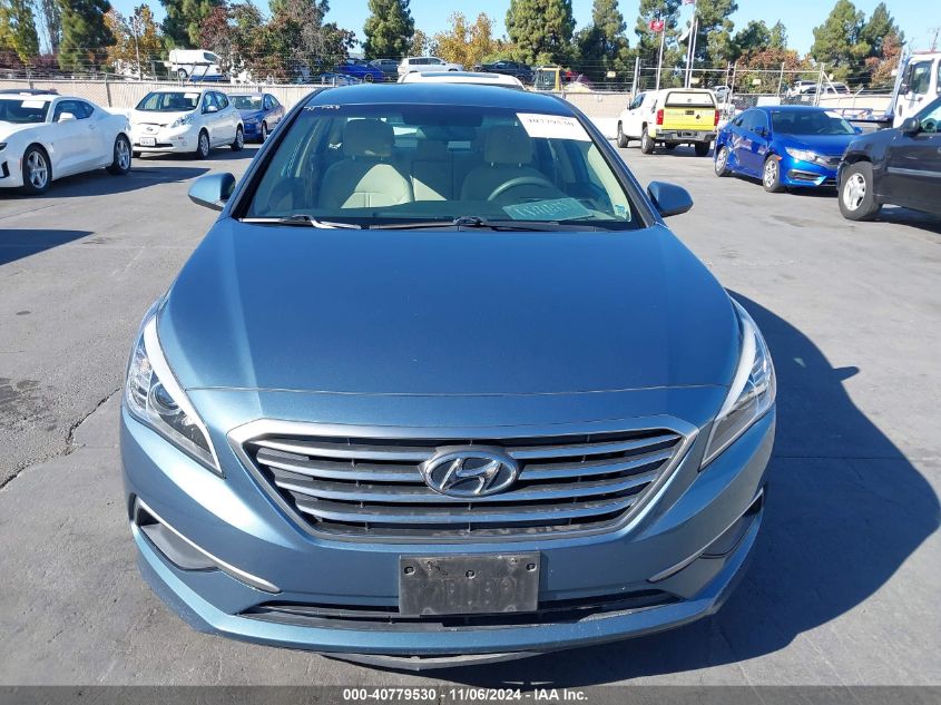 2017 Hyundai Sonata VIN: 5NPE24AF9HH589980 Lot: 40779530