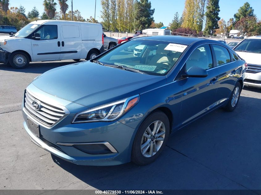 2017 HYUNDAI SONATA - 5NPE24AF9HH589980