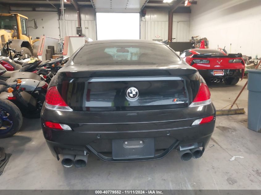 2007 BMW M6 VIN: WBSEH935X7CY23532 Lot: 40779552