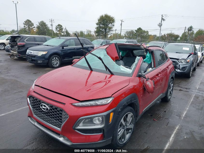 2021 Hyundai Kona Limited VIN: KM8K33A53MU658093 Lot: 40779558