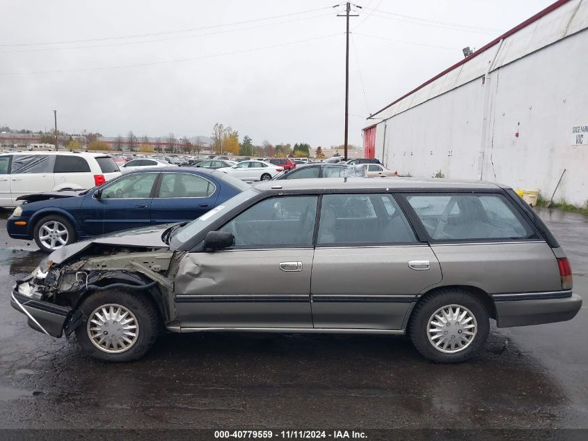 1991 Subaru Legacy L VIN: JF1BJ632XMK905335 Lot: 40779559