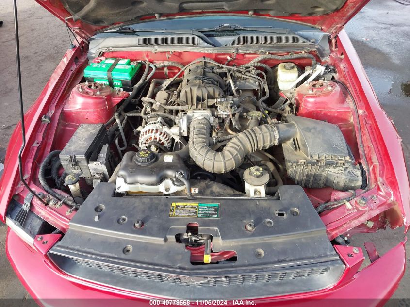 2006 Ford Mustang V6 VIN: 1ZVHT80N565110555 Lot: 40779568