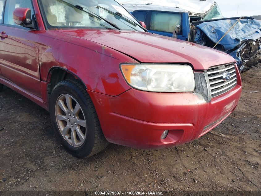 2006 Subaru Forester 2.5X VIN: JF1SG65656H707292 Lot: 40779597