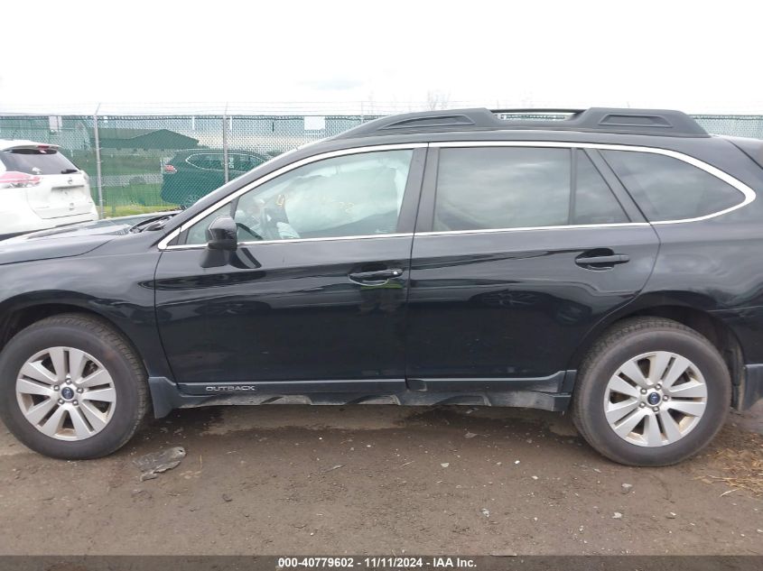 2019 Subaru Outback 2.5I Premium VIN: 4S4BSAFC8K3260086 Lot: 40779602