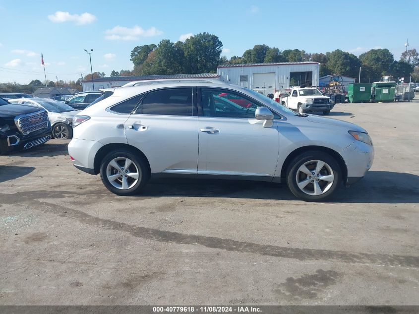 2010 Lexus Rx 350 VIN: 2T2BK1BA2AC013172 Lot: 40779618