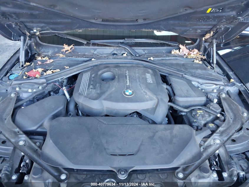 2017 BMW 430I VIN: WBA4U7C59H5D42793 Lot: 40779634