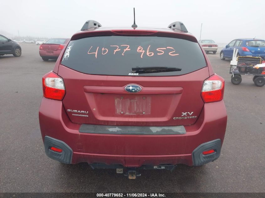 2013 Subaru Xv Crosstrek 2.0I Limited VIN: JF2GPAKC1D2883822 Lot: 40779652