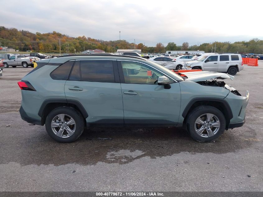 2023 Toyota Rav4 Hybrid Xle VIN: JTMRWRFV9PD196505 Lot: 40779672