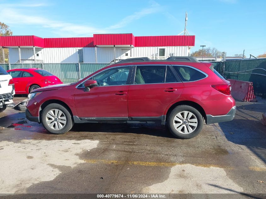 2019 Subaru Outback 2.5I Premium VIN: 4S4BSAHC2K3328055 Lot: 40779674