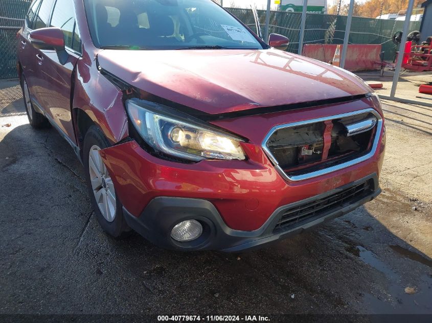 2019 Subaru Outback 2.5I Premium VIN: 4S4BSAHC2K3328055 Lot: 40779674