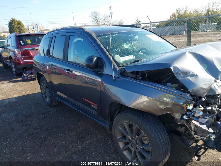 2016 Jeep Compass 75Th Anniversary VIN: 1C4NJCBB6GD801098 Lot: 40779681