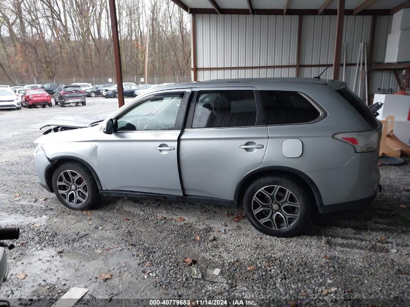 2015 Mitsubishi Outlander Gt VIN: JA4JZ4AX6FZ009345 Lot: 40779683