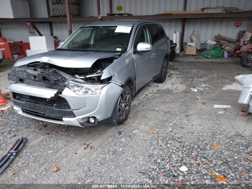 VIN JA4JZ4AX6FZ009345 2015 Mitsubishi Outlander, GT no.2