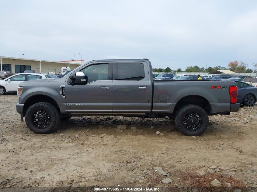 2021 Ford F-250 Platinum VIN: 1FT7W2BT8MED26508 Lot: 40779695