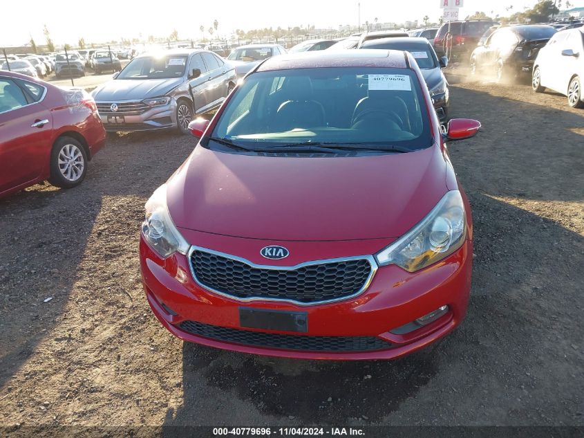 2014 Kia Forte Ex VIN: KNAFZ4A8XE5110850 Lot: 40779696