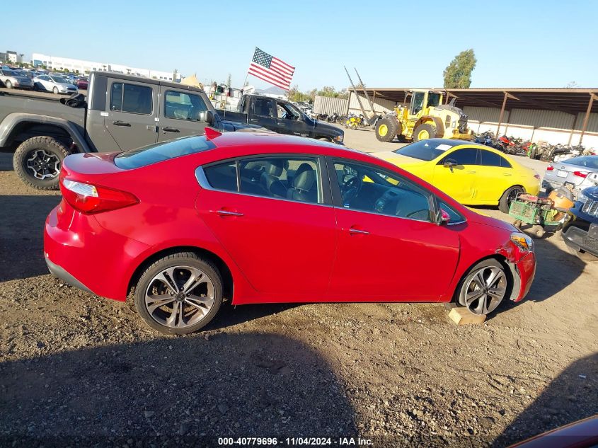 2014 Kia Forte Ex VIN: KNAFZ4A8XE5110850 Lot: 40779696