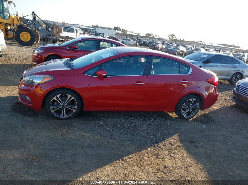 2014 Kia Forte Ex VIN: KNAFZ4A8XE5110850 Lot: 40779696