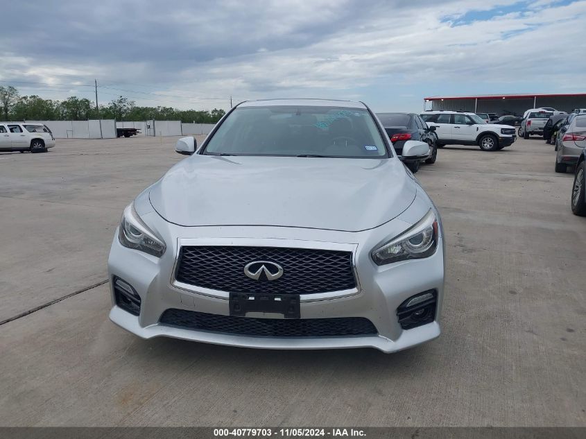 2015 Infiniti Q50 Hybrid Sport VIN: JN1AV7AP8FM790808 Lot: 40779703