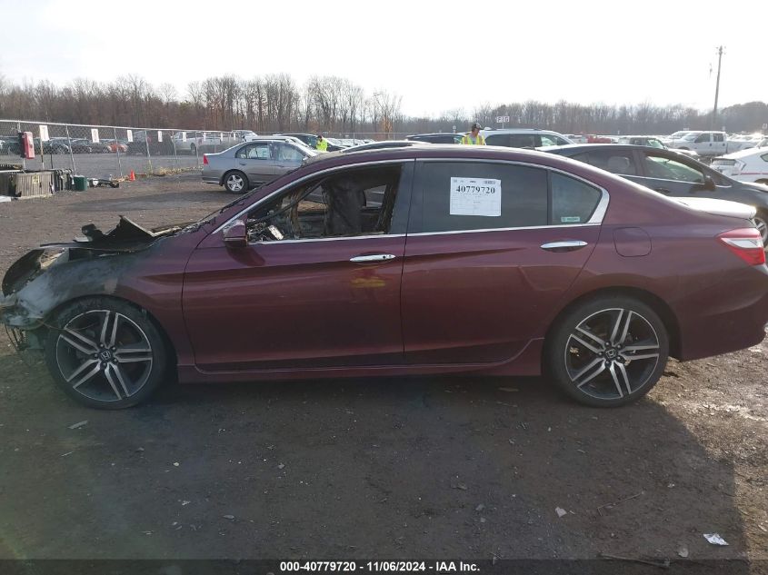 2016 Honda Accord Touring VIN: 1HGCR3F90GA030745 Lot: 40779720