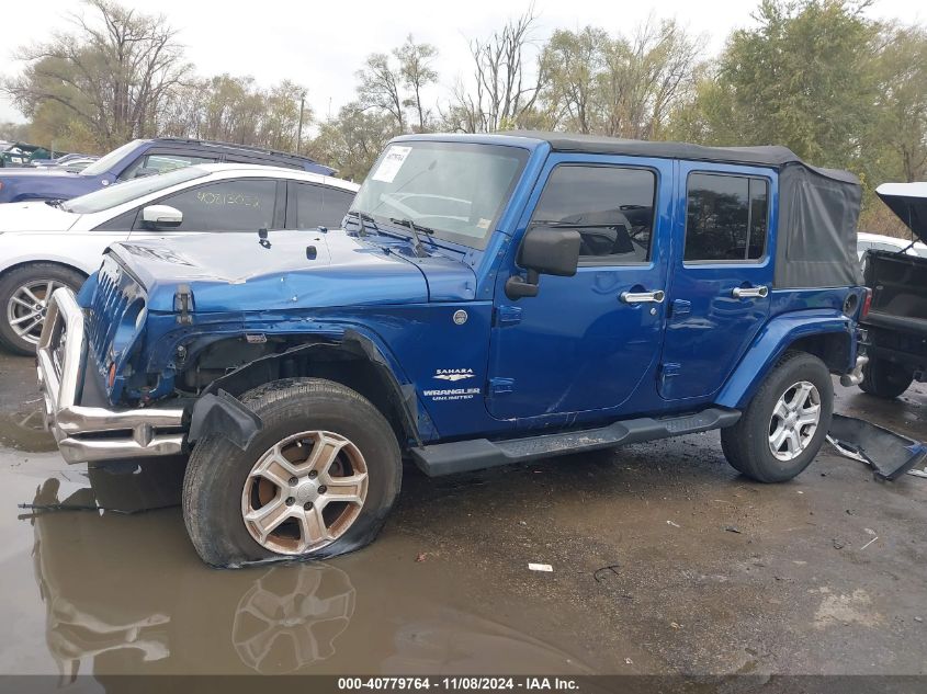 2010 Jeep Wrangler Unlimited Sahara VIN: 1J4BA5H18AL128089 Lot: 40779764